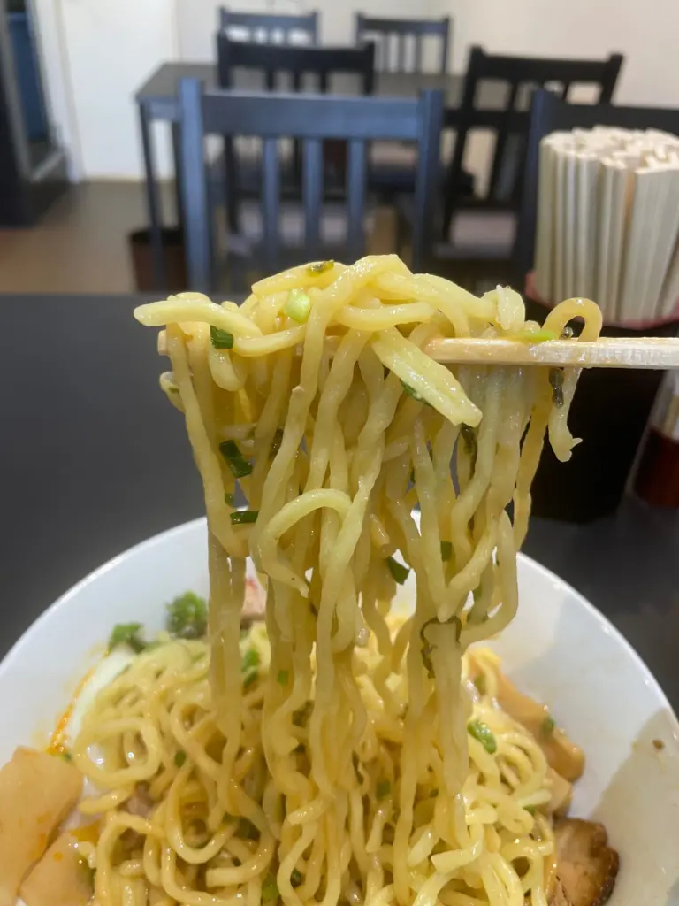 もっちりとした太麺