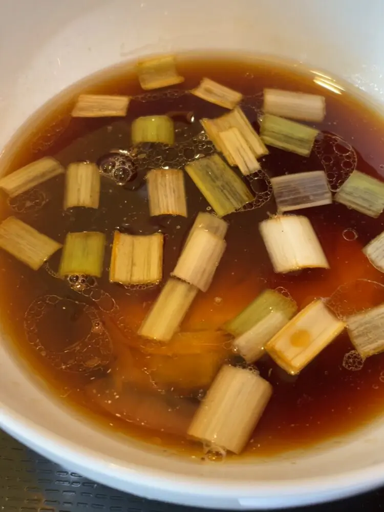 オイリーなつけ汁