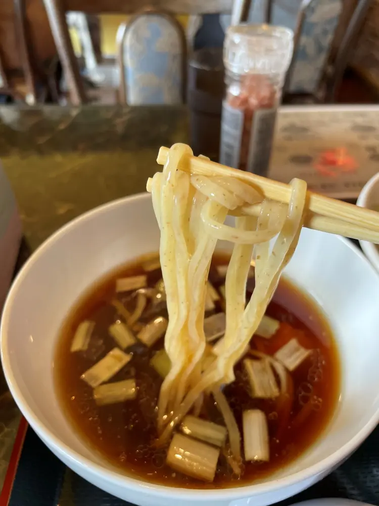 つけ汁と麺