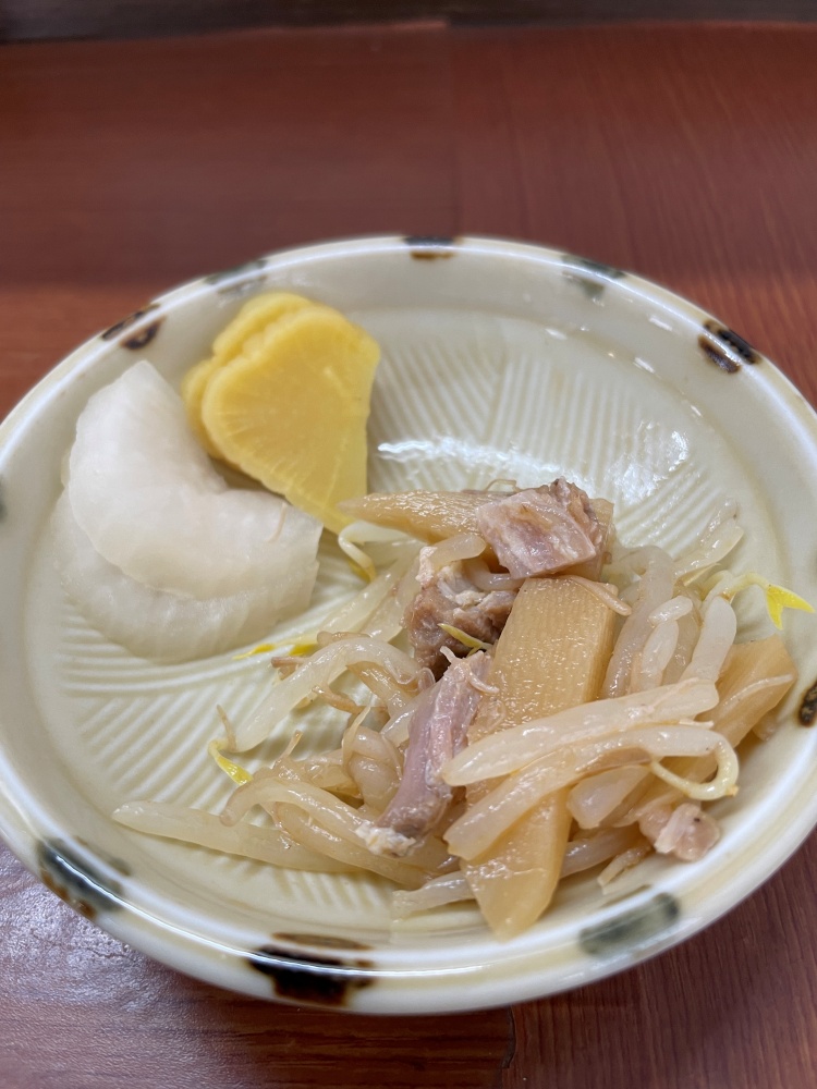 お新香とお惣菜