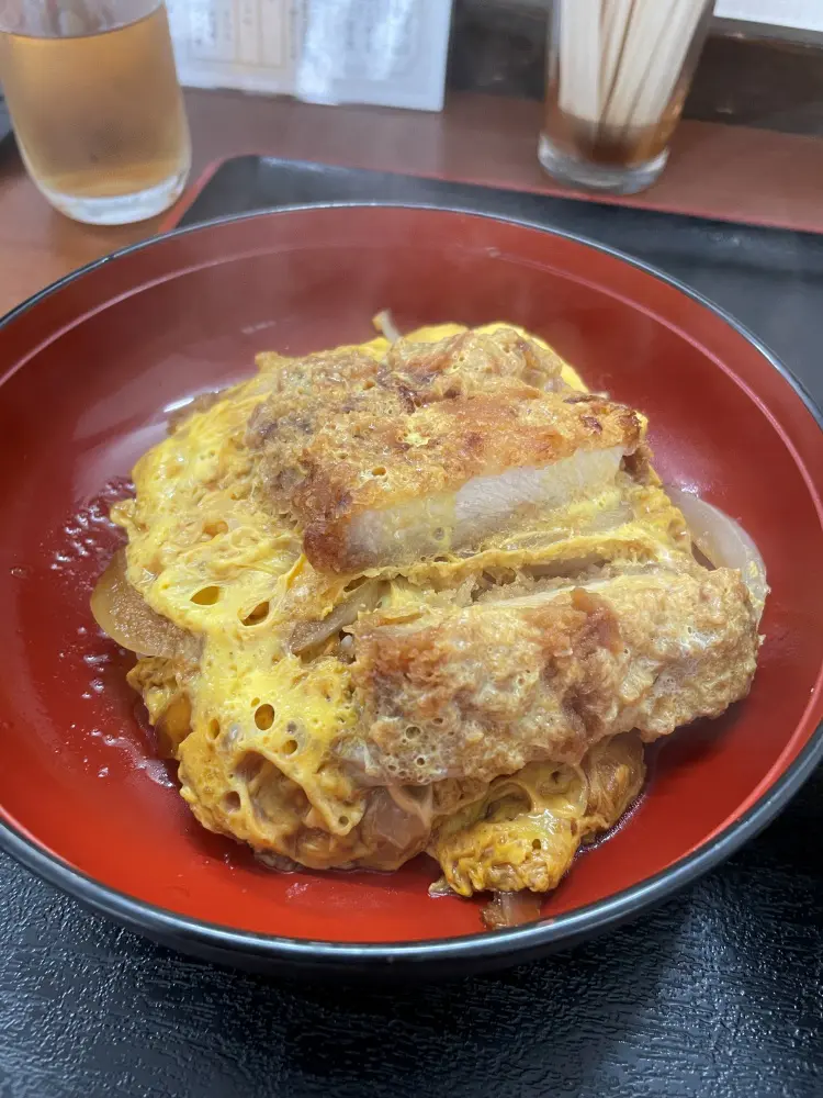 半カツ丼