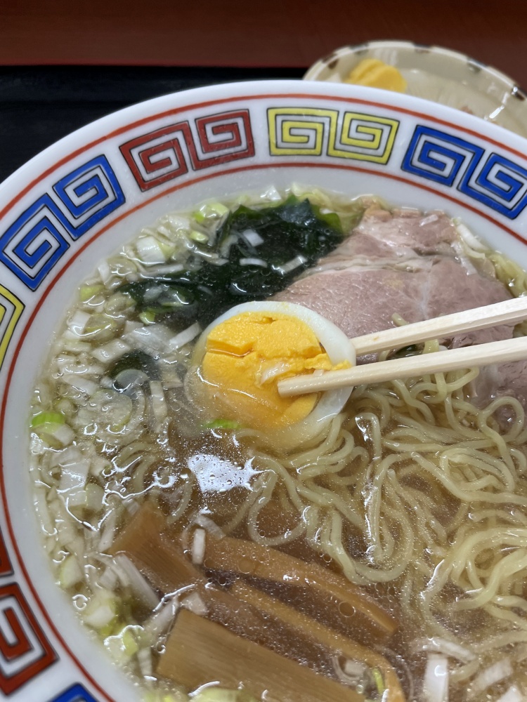 輪切りのゆで卵