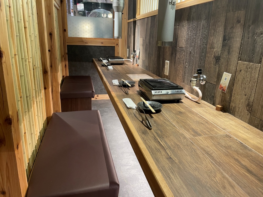 カウンター席の様子