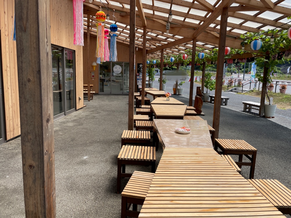 ハマーレ歌津のフードコート