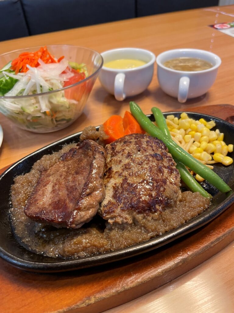 1.5倍のハンバーグ