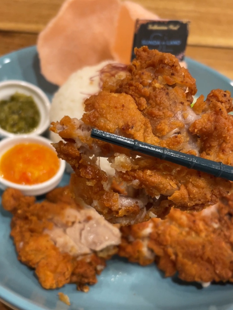 ガリガリのチキン