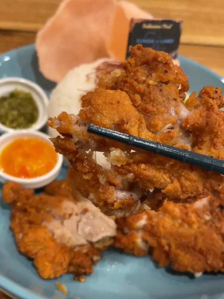 ガリガリのチキン