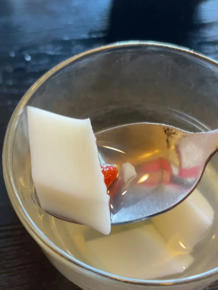 杏仁豆腐