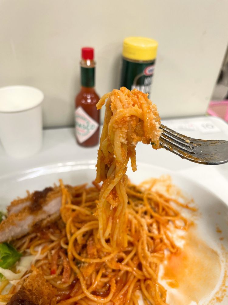 まろやかなナポリタン