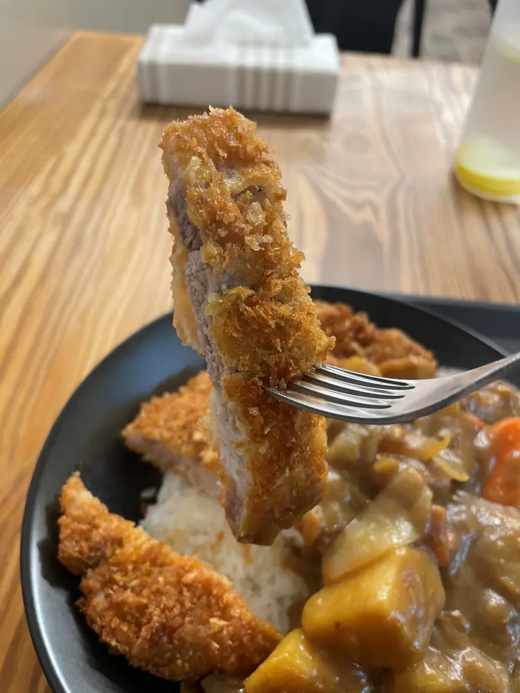 サクサクのとんかつ