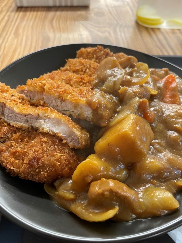 野菜ゴロゴロカツカレー