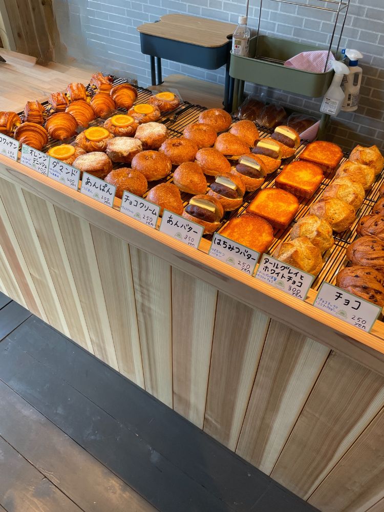 SUN BAKERYのメニューいろいろ