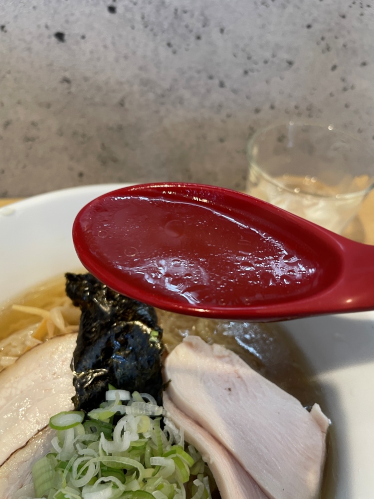 あっさりしたスープ