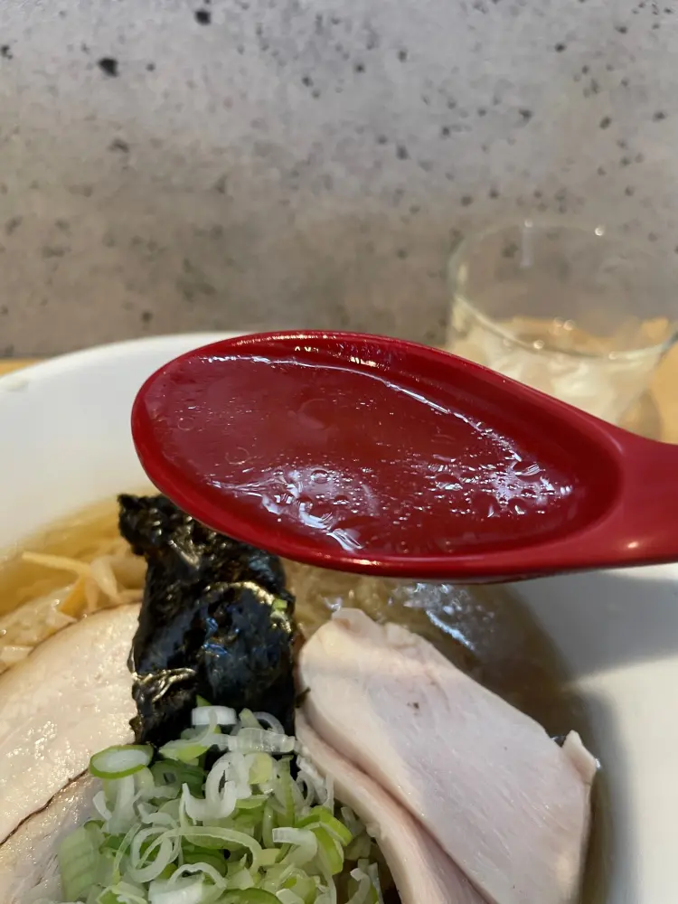 あっさりしたスープ