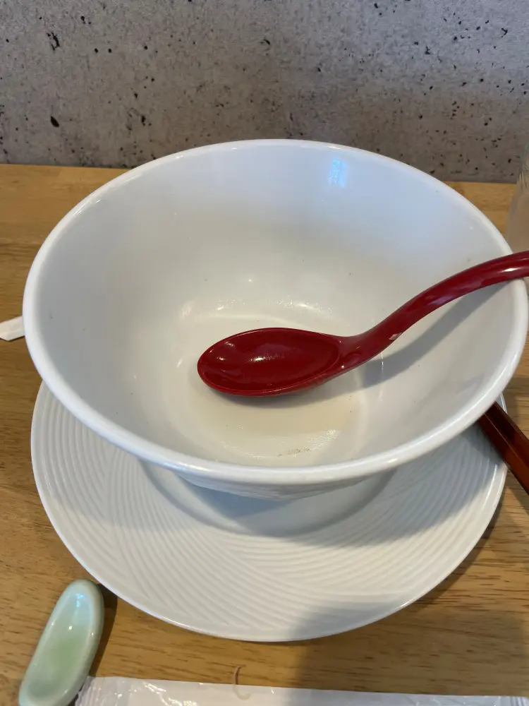 完食後の器