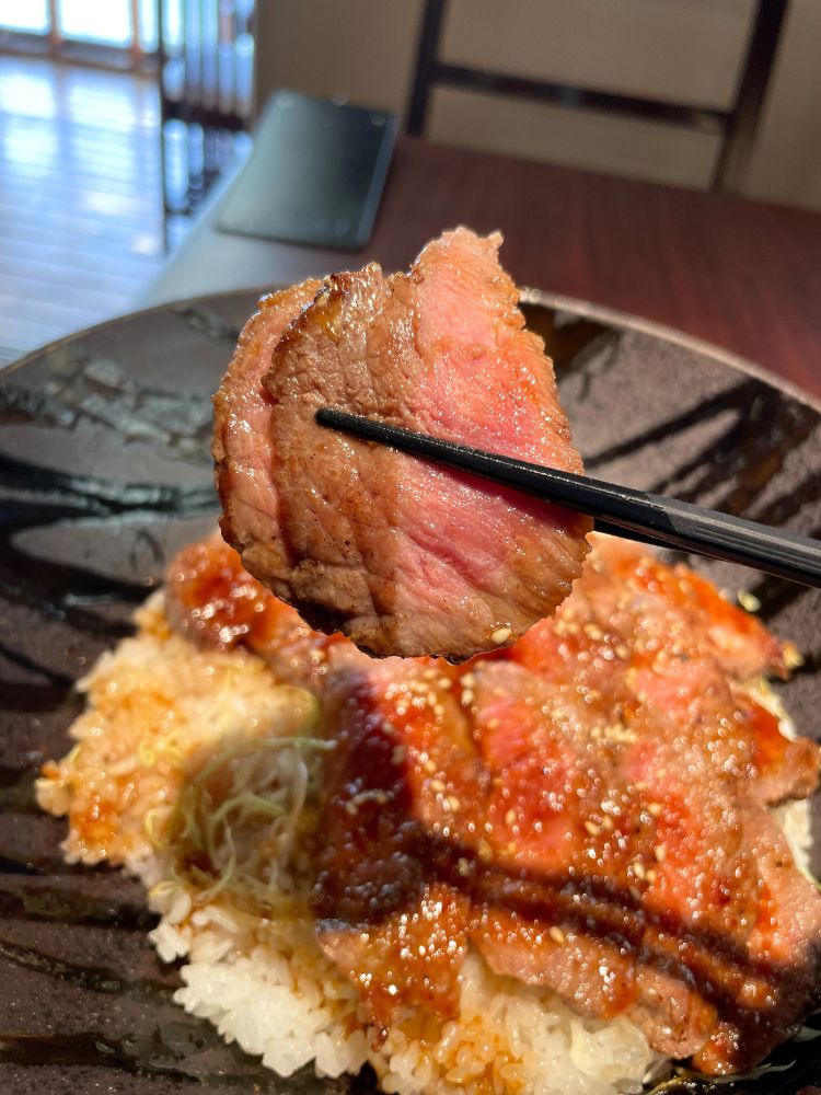 しっとりステーキ