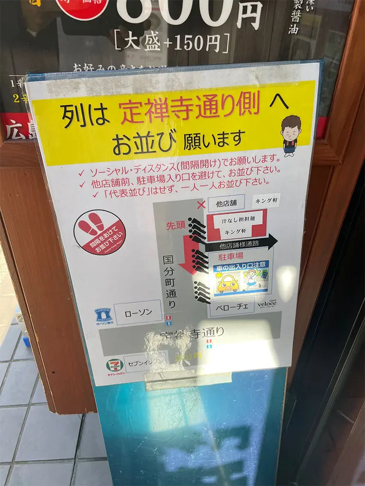 行列の並び方