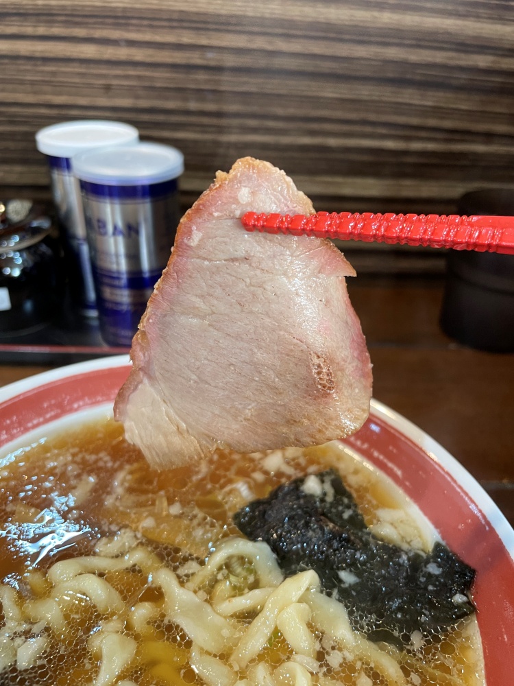 脂身のないチャーシュー