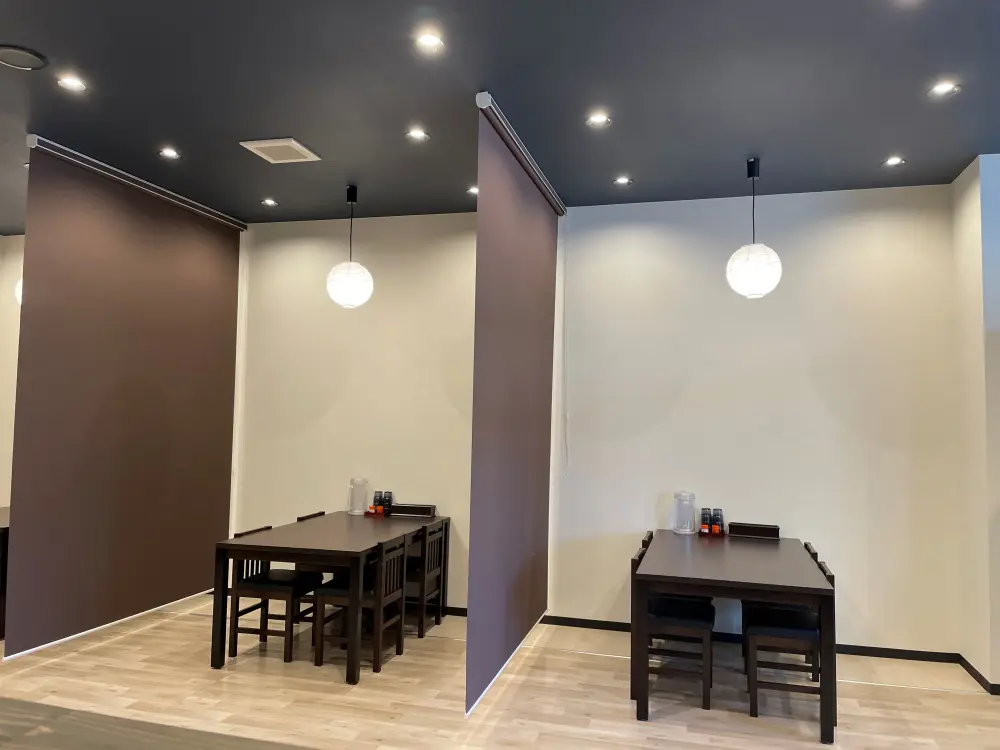 テーブル席の様子