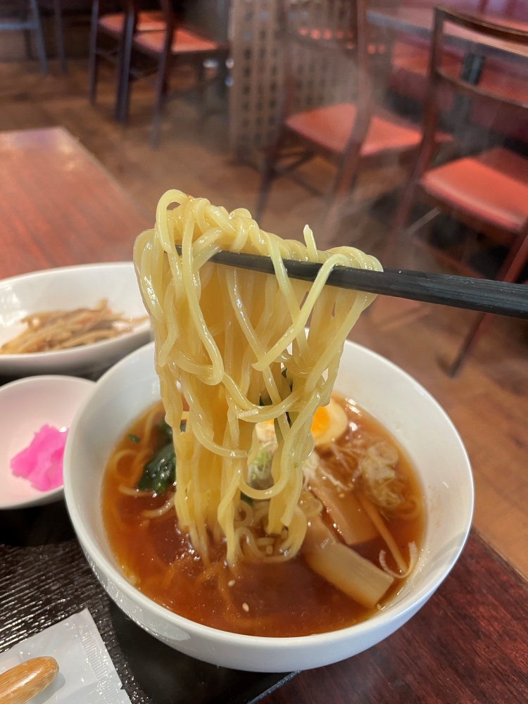 中太のストレート麺