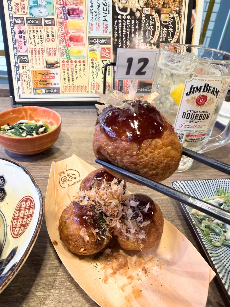 カリカリでとろりなたこ焼き