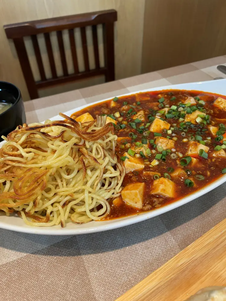 麻婆豆腐そば