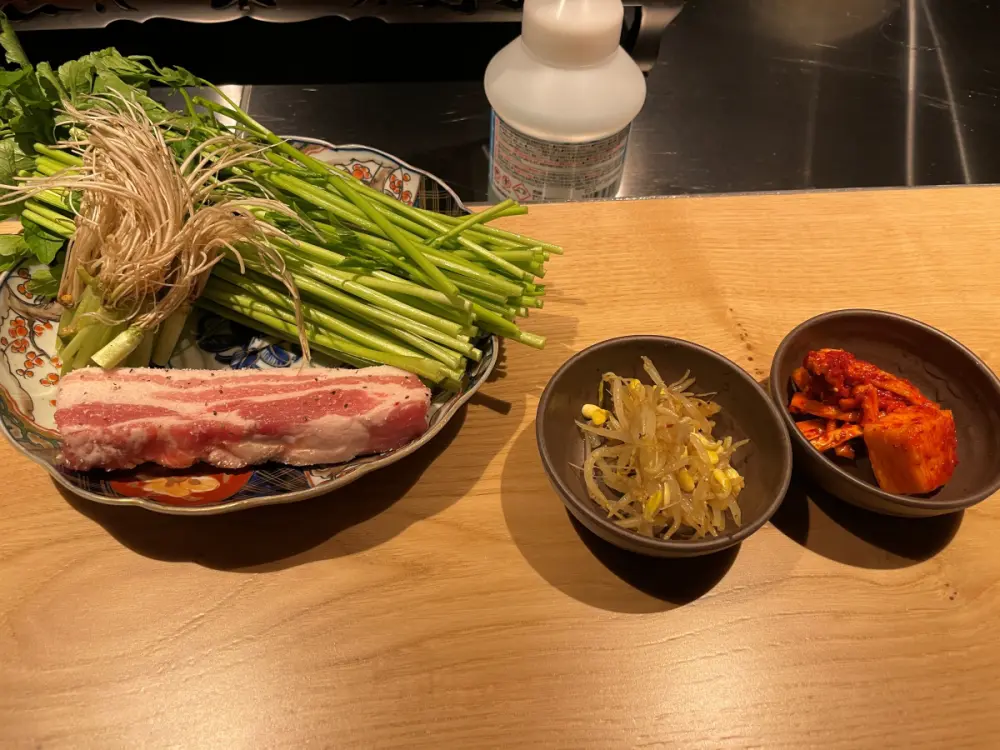 ミナリサムギョプサルコース