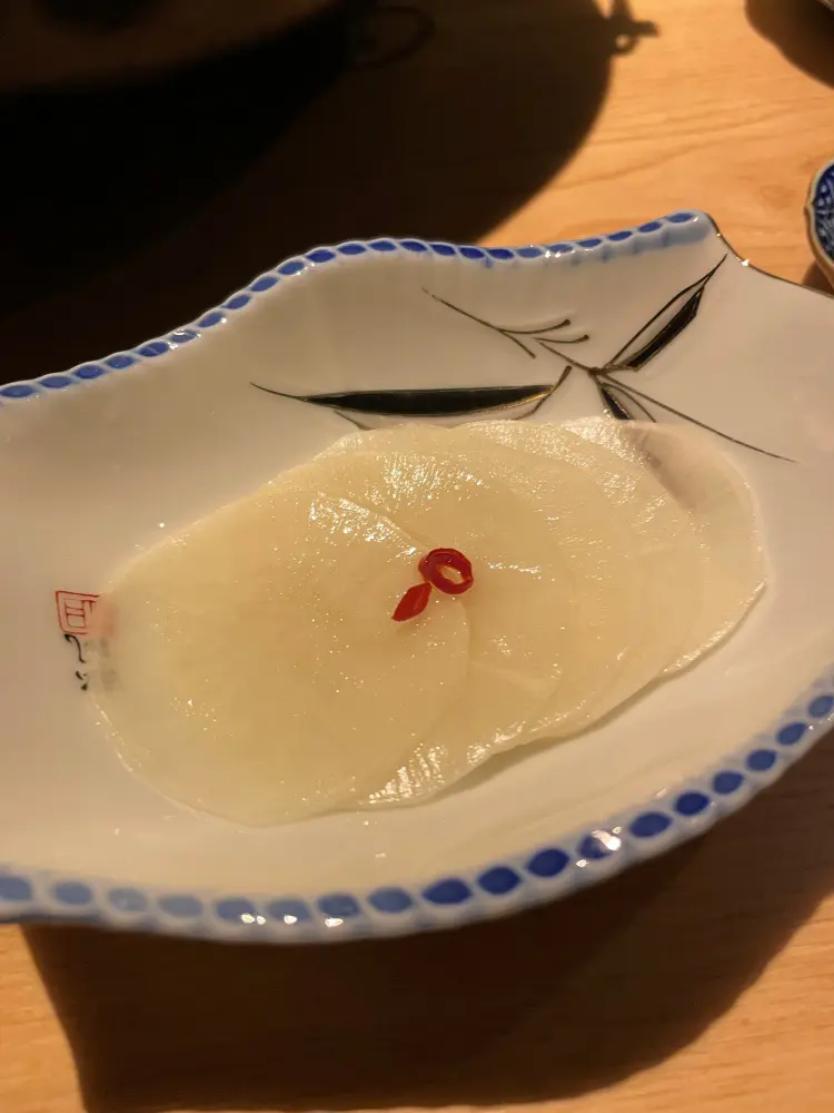 大根の千枚漬け