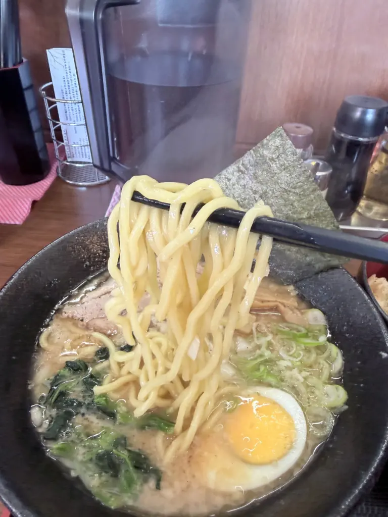 むちむちの太麺