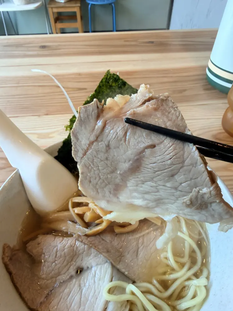 ぷりっとしたチャーシュー