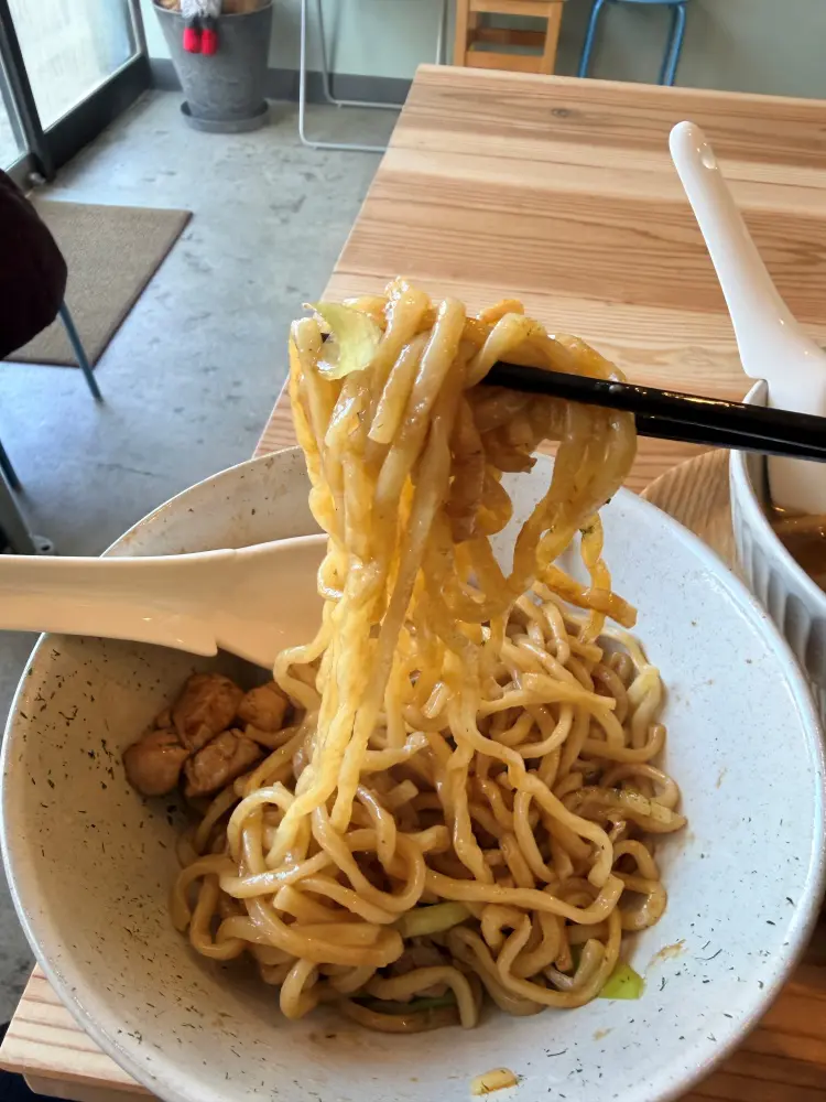 もっちもちの麺