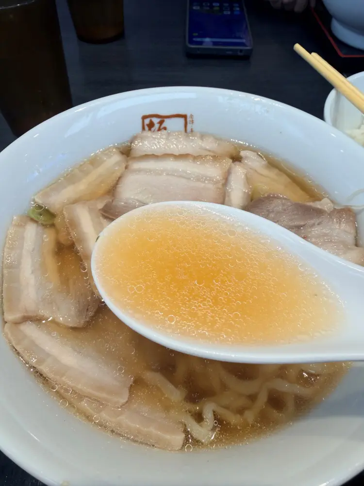 クリアなスープ