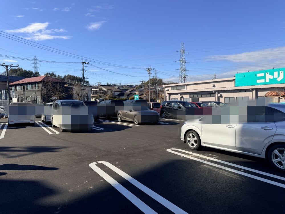 喜多方ラーメン坂内仙台の駐車場
