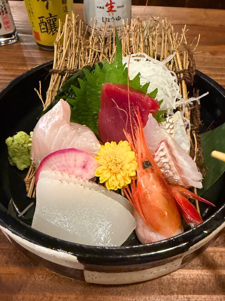 １人前の刺し身