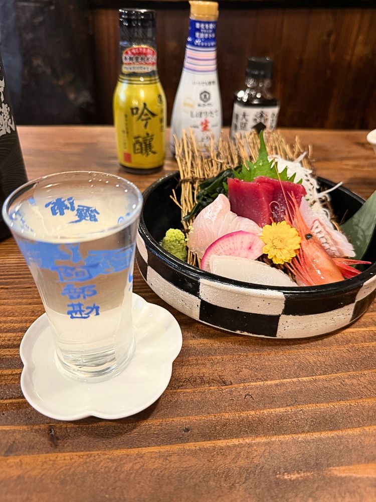 阿部勘と刺し身