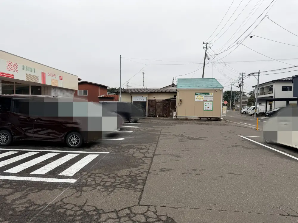 中華そば 煖々の駐車場