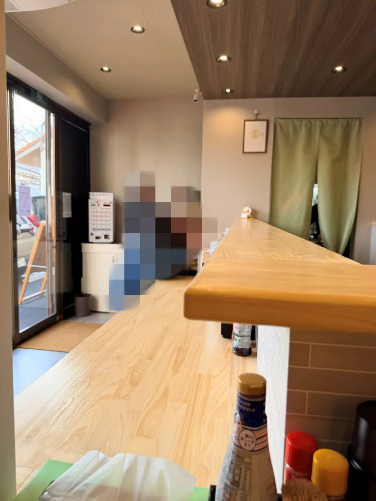 カウンター席の様子