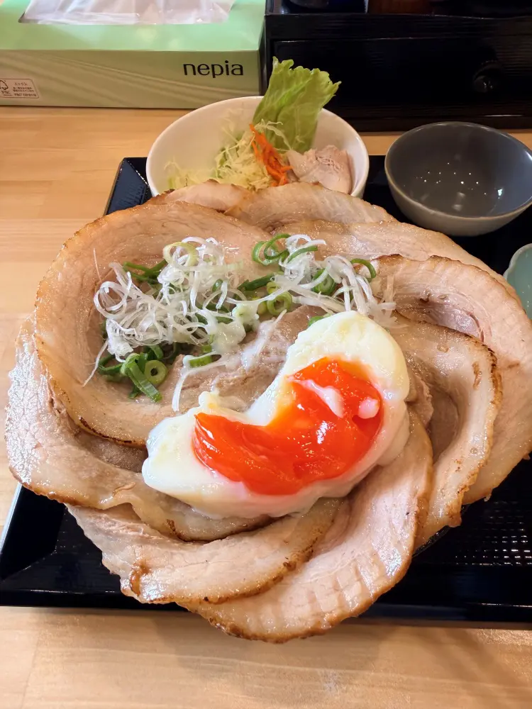 温玉とチャーシュー