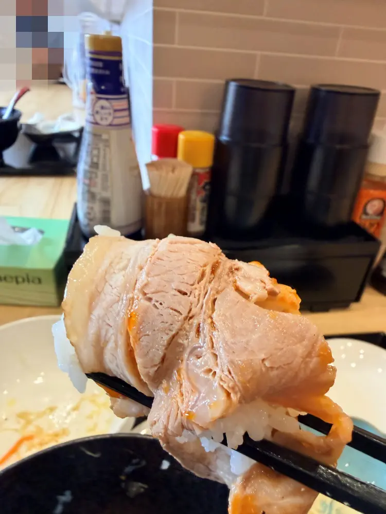 チャーシュー巻ご飯