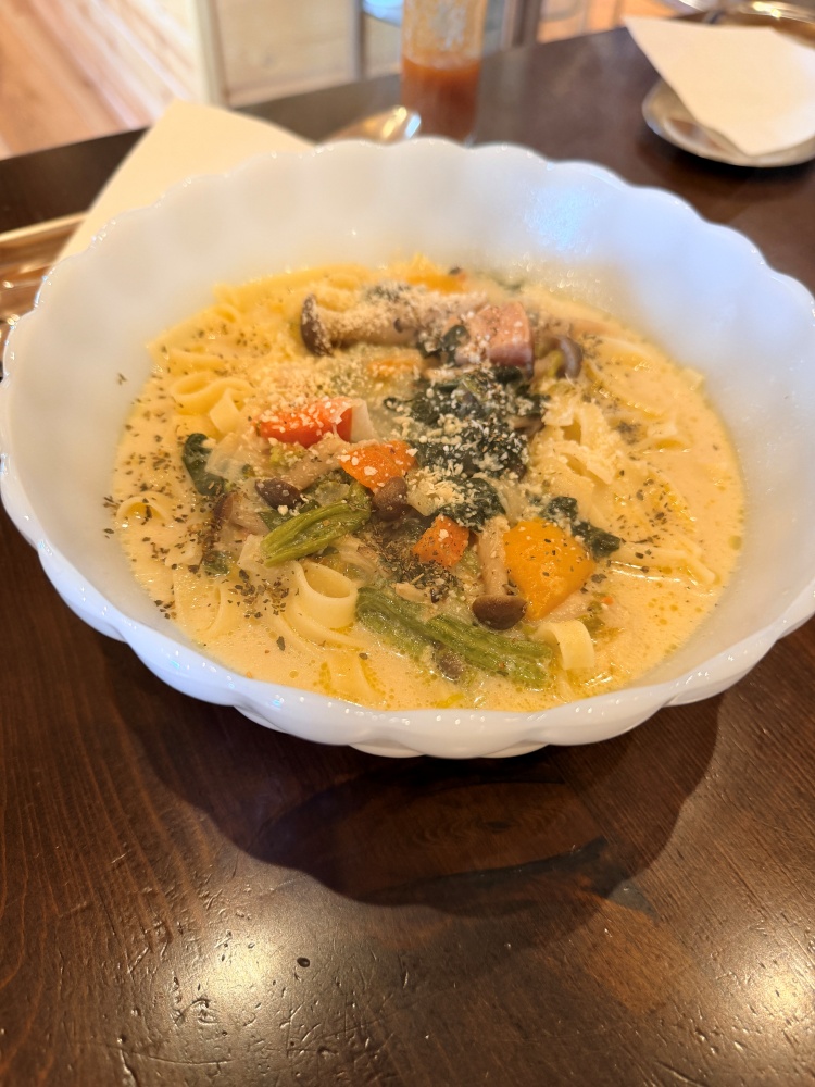 スープパスタ