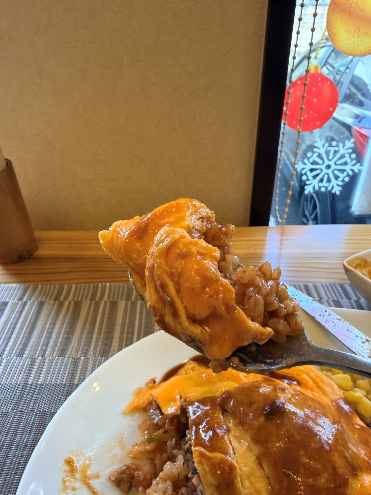 ふわふわのオムライス