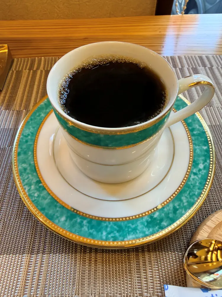 食後のコーヒー