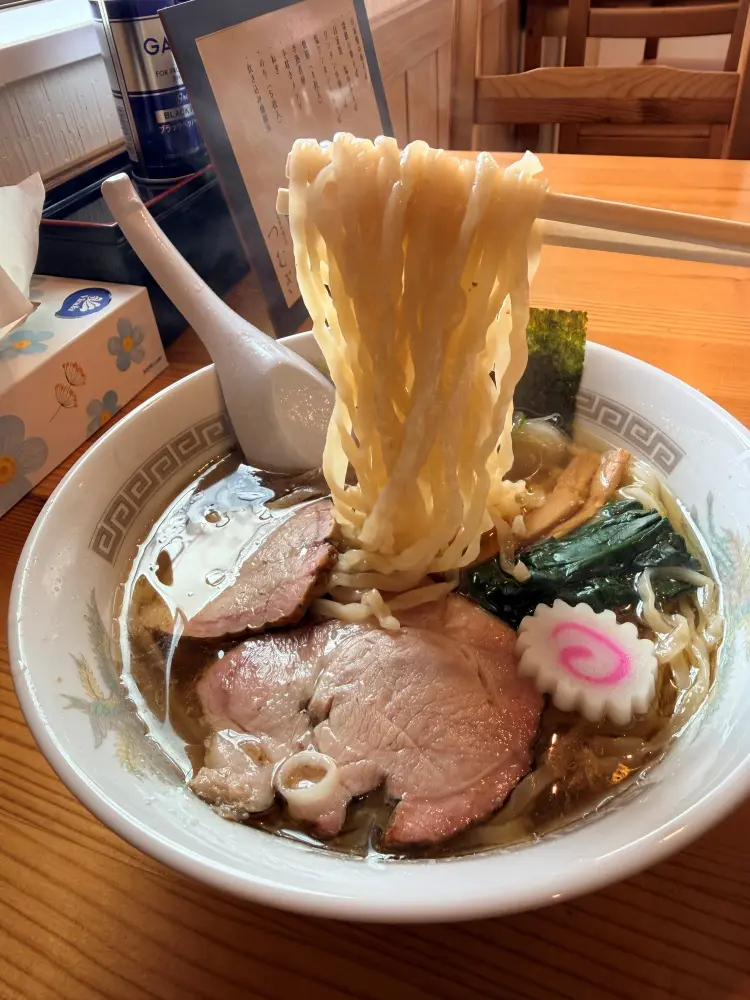こだわりの自家製麺