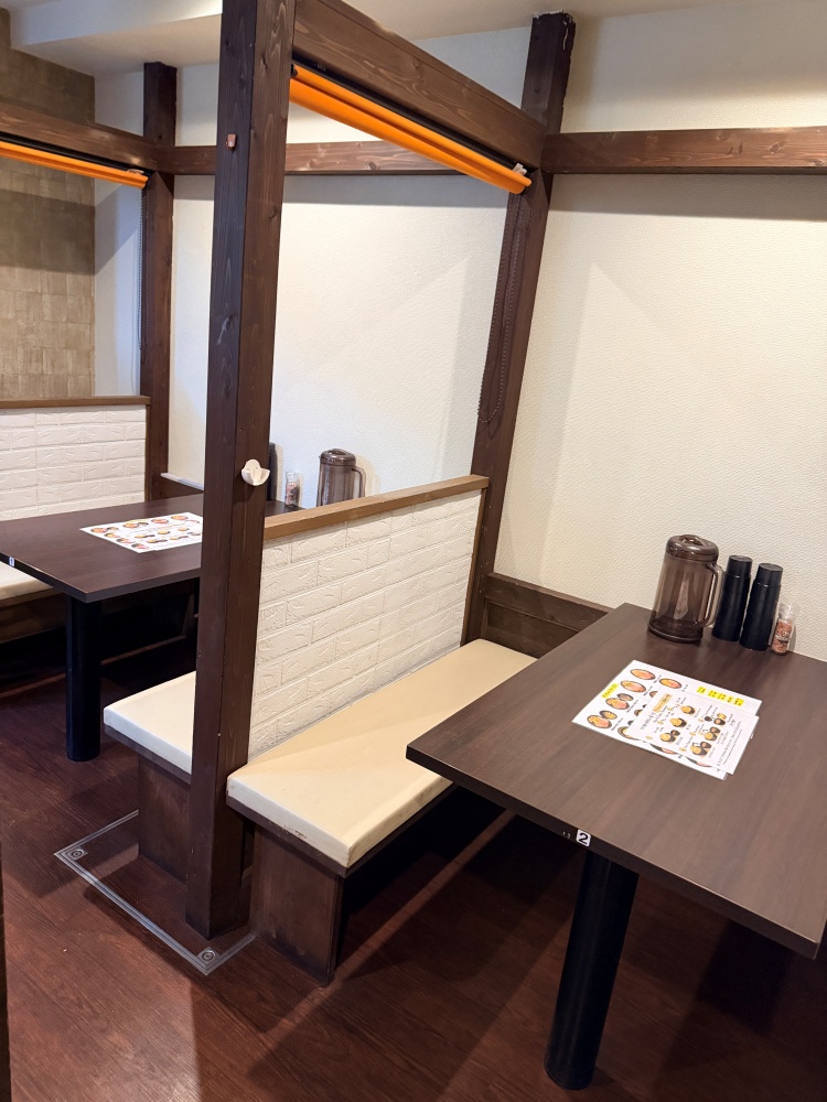 店内の雰囲気