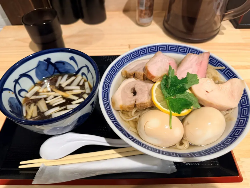 特製昆布水醤油つけ麺