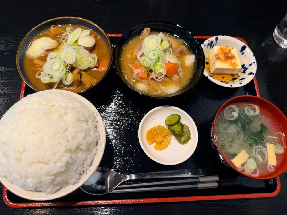 2種盛り定食
