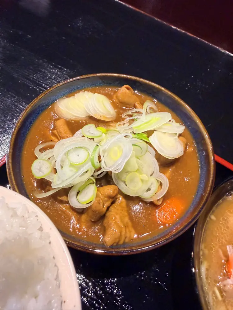 カレーもつ煮