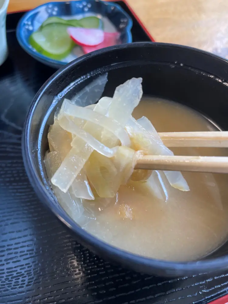 大根の味噌汁