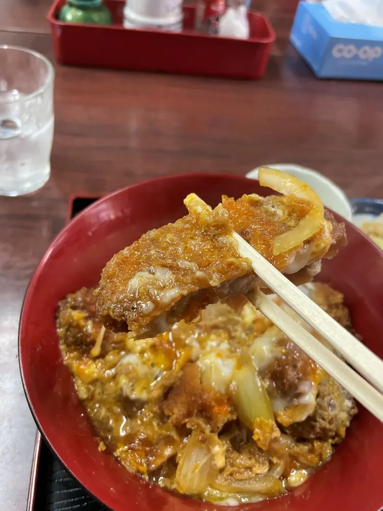 甘じょっぱいカツ丼