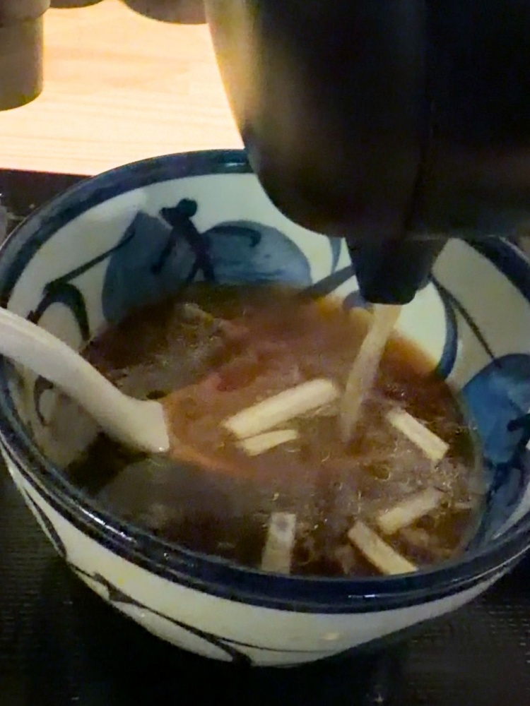 スープ割